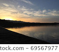 湖Kussharo在早晨 69567977