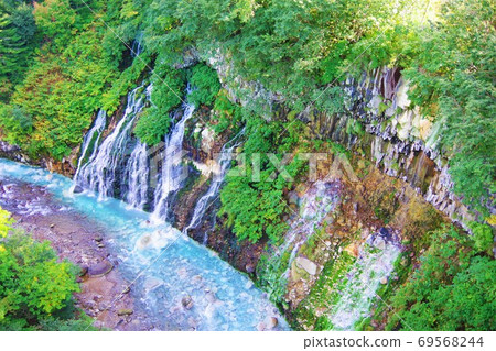 Shirahige Falls, Biei-cho, Hokkaido 69568244