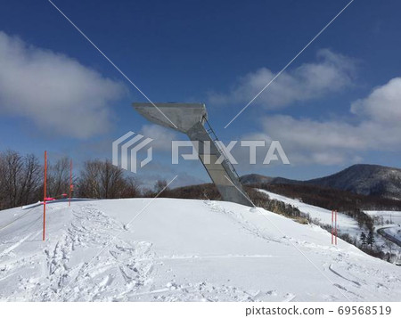 Sapporo Olympic torch in winter Sapporo Olympic torch in winter 69568519