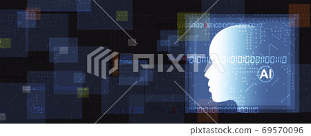 Abstract futuristic background 69570096