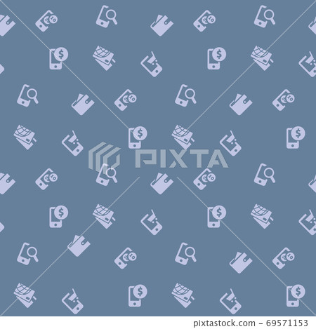 E commerce online shopping seamless pattern eps8 E commerce online shopping seamless pattern eps8 69571153