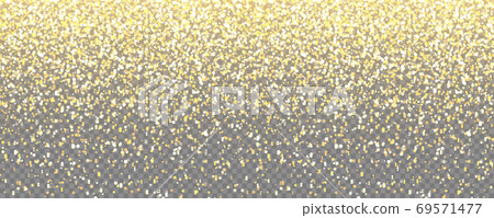 Sparkling Golden Glitter with Bokeh Lights on... - Stock Illustration ...