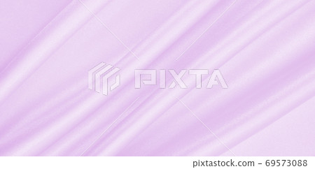 Smooth elegant lilac silk or satin texture as wedding background. Luxurious background design 69573088