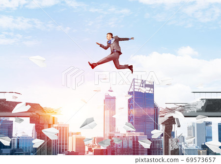 Problem and difficulties overcoming concept. 69573657