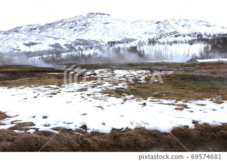 Iceland in winter 69574681