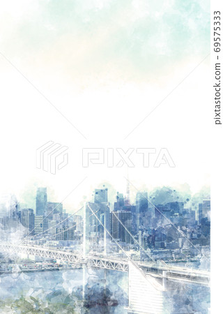 從Odaiba看的都市風景 從Odaiba看的都市風景 69575333