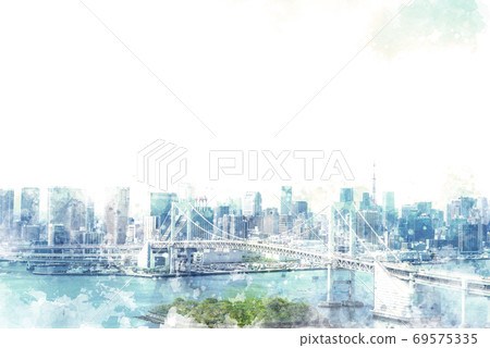 Cityscape seen from Odaiba Cityscape seen from Odaiba 69575335