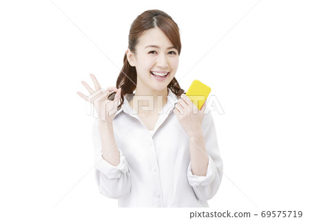 女人智能手機確定 69575719