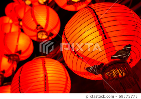 red lantern hanging up red lantern hanging up 69575773