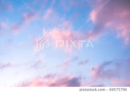 colorful sunset clouds over sky colorful sunset clouds over sky 69575790