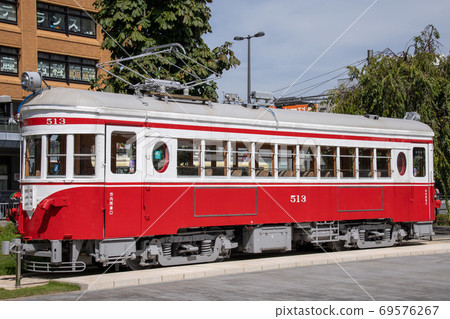 在岐阜站前展示的公路列車 在岐阜站前展示的公路列車 69576267