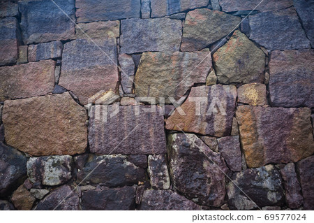 Castle's stone wall Castle's stone wall 69577024