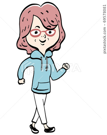 Senior health walking / jogging Senior health walking / jogging 69578081