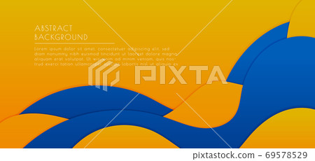 Abstract background fluid wave shape design overlap style. vector illustration Abstract background fluid wave shape design overlap style. vector illustration 69578529