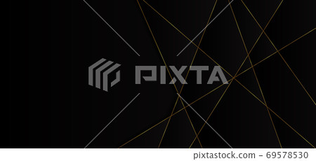 Luxury gold metallic design abstract background black color space Luxury gold metallic design abstract background black color space 69578530