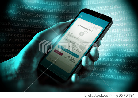 Unauthorized use of smartphone Japanese screen 5750 69579484