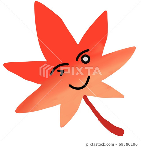 Autumn leaves character 69580196