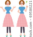 Talking woman　 69580221