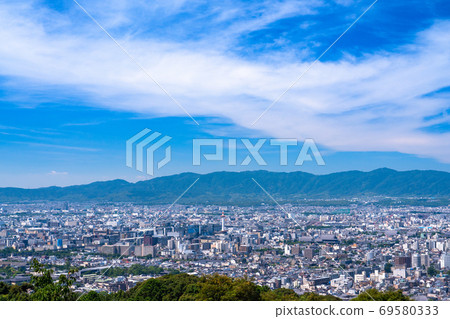 《京都府》京都塔和城市景觀 《京都府》京都塔和城市景觀 69580333