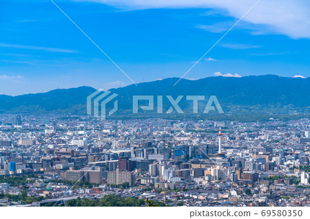 《京都府》京都塔和城市景觀 《京都府》京都塔和城市景觀 69580350