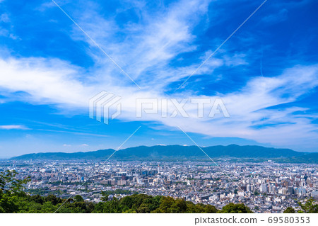 《京都府》京都塔和城市景觀 69580353