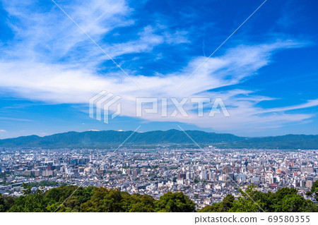 《京都府》京都塔和城市景觀 《京都府》京都塔和城市景觀 69580355