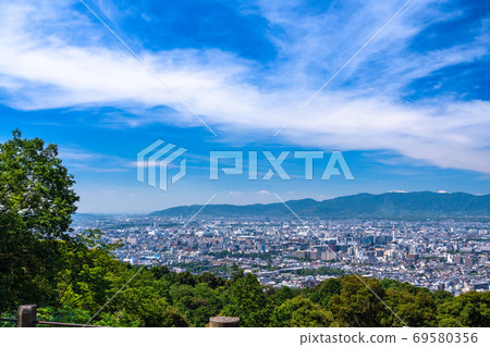 《京都府》京都塔和城市景觀 《京都府》京都塔和城市景觀 69580356