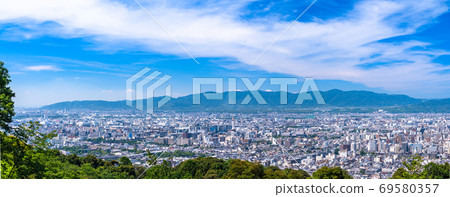 《京都府》京都塔和城市景觀 《京都府》京都塔和城市景觀 69580357