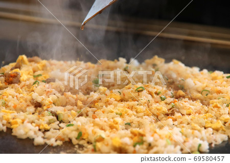 Iron plate dish [pilaf] 69580457