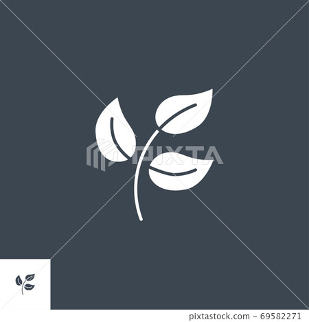 Herbal Medicine related vector glyph icon. Herbal Medicine related vector glyph icon. 69582271