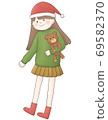 Girl (Christmas) 69582370