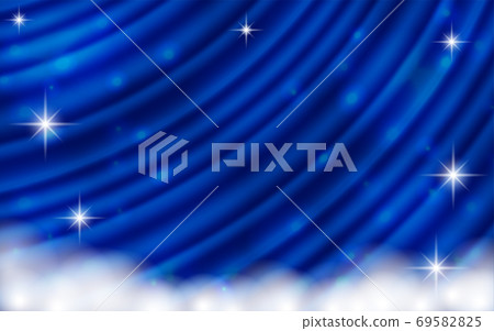 Glittering gradient background material with folds Glittering gradient background material with folds 69582825