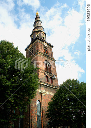 Church of Our Saviour (Vor Frelsers Kirke) in Copenhagen, Denmar Church of Our Saviour (Vor Frelsers Kirke) in Copenhagen, Denmar 69583696