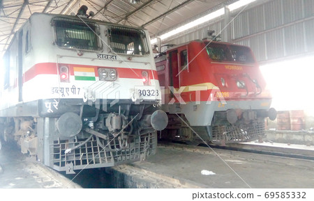 Indian locomotive class WAP Passenger traffic electric engine locomotives at Chittaranjan Locomotive Works of Indian Railways. The WAP passenger trains and WAG 9 freight locomotive is the most Indian locomotive class WAP Passenger traffic electric engine locomotives at Chittaranjan Locomotive Works of Indian Railways. The WAP passenger trains and WAG 9 freight locomotive is the most 69585332