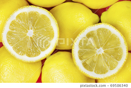 Lemons background Lemons background 69586340