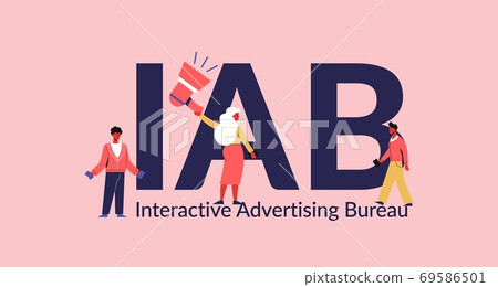 IAB interactive advertising bureau. Marketing information business and promotion of services. IAB interactive advertising bureau. Marketing information business and promotion of services. 69586501