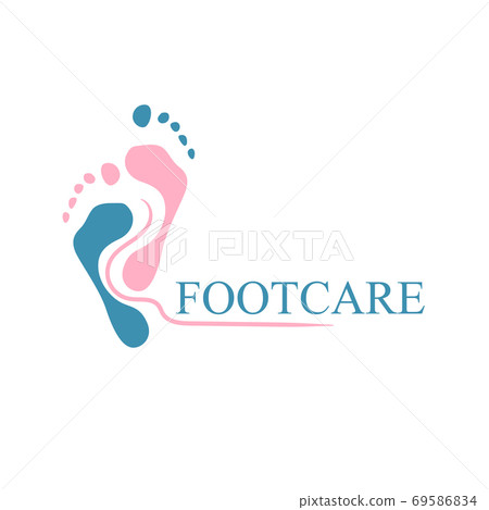 Correct foot care template. Cosmetological and medical banner procedures for treatment and prevention joints. Correct foot care template. Cosmetological and medical banner procedures for treatment and prevention joints. 69586834