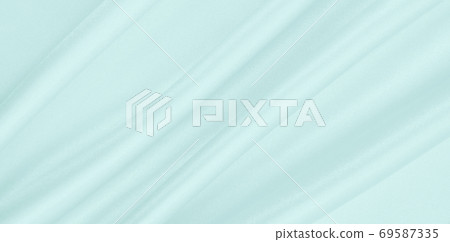 Smooth elegant blue silk or satin luxury cloth texture as abstract background. Luxurious background design Smooth elegant blue silk or satin luxury cloth texture as abstract background. Luxurious background design 69587335