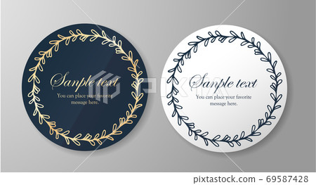 Luxury frame design, calligraphic material, luxury, template, [copy space] 69587428