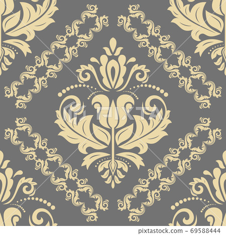 Orient Seamless Vector Background 69588444