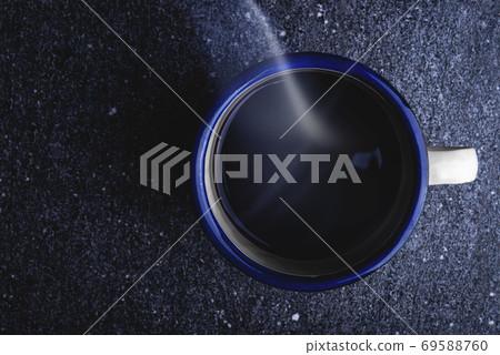 Cup of hot coffee 69588760