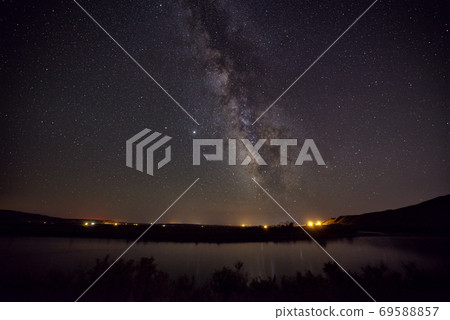 The Milky Way over Jensen, Utah, USA The Milky Way over Jensen, Utah, USA 69588857