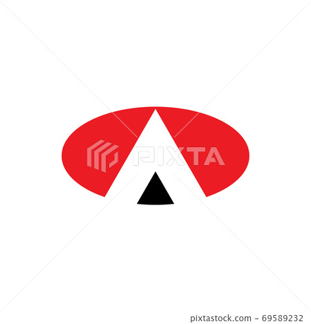 A letter logo design vector template 69589232