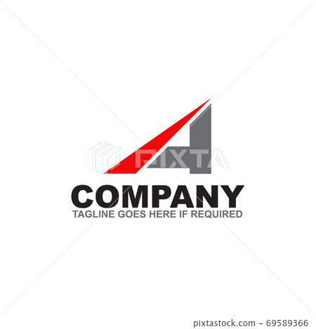 A letter initial logo design vector template 69589366