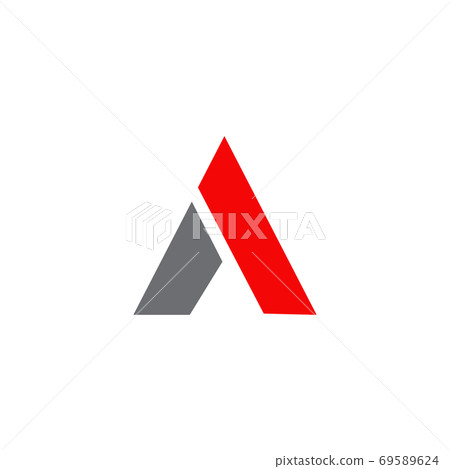 A letter initial logo design vector template A letter initial logo design vector template 69589624