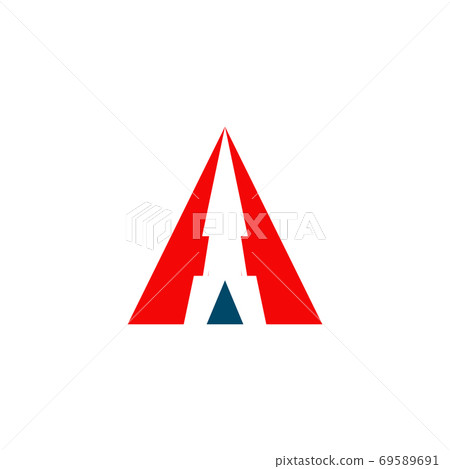 A letter logo icon design vector template A letter logo icon design vector template 69589691