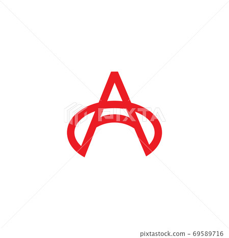 A letter logo icon design vector template - Stock Illustration ...
