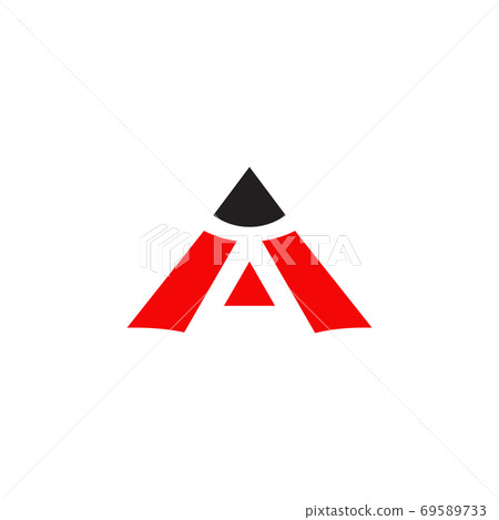 A letter initial logo design vector template - Stock Illustration ...