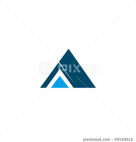 A letter initial logo design vector template - Stock Illustration ...