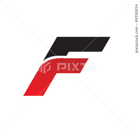 F letter initial logo design vector F letter initial logo design vector 69590854